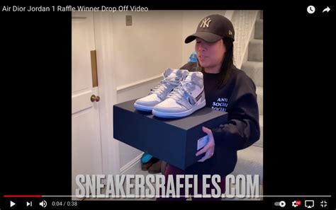 air dior raffle winners|Dior x air jordan raffle.